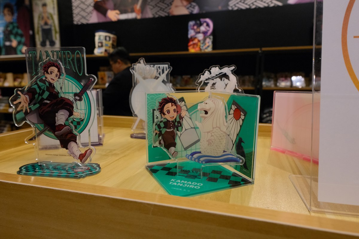 Demon Slayer exhibition Singapore - limited-edition Singapore items
