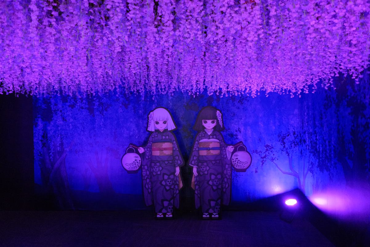 Demon Slayer exhibition Singapore - scene