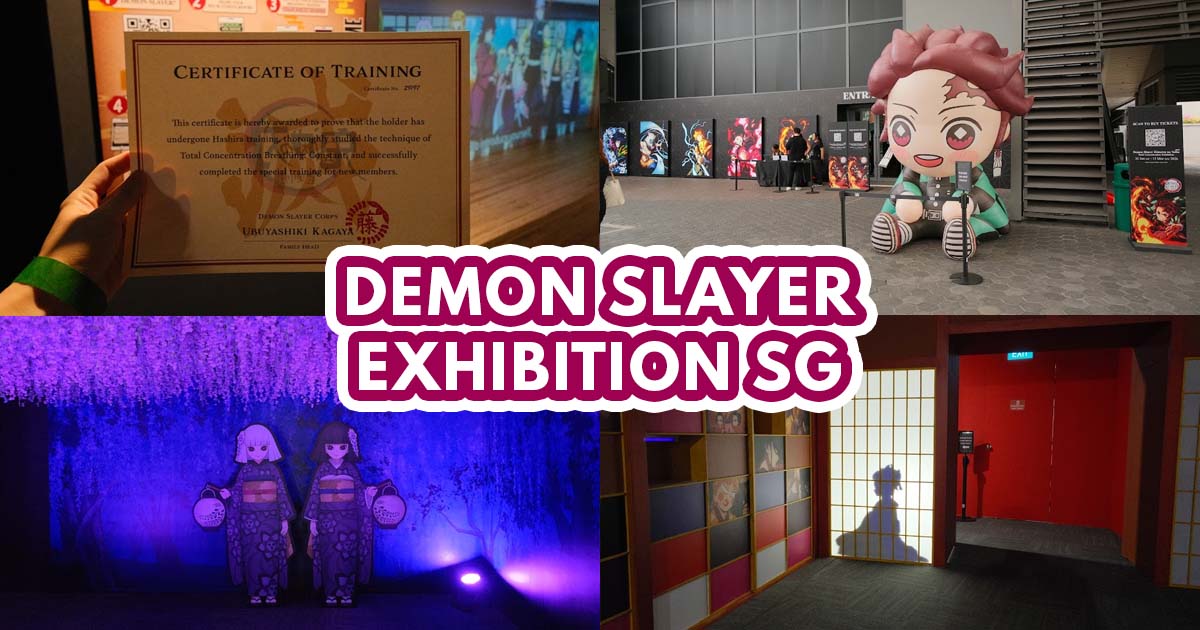 Demon Slayer exhibition Singapore - featured image