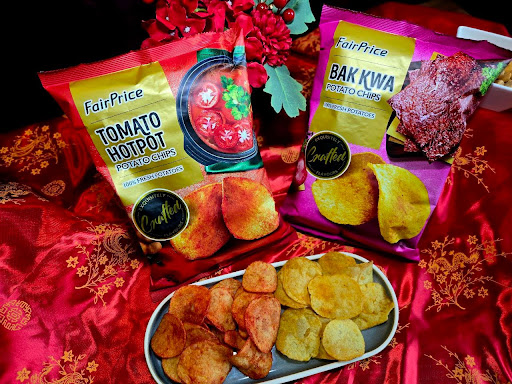FP - bak kwa and tomato hotpot chips