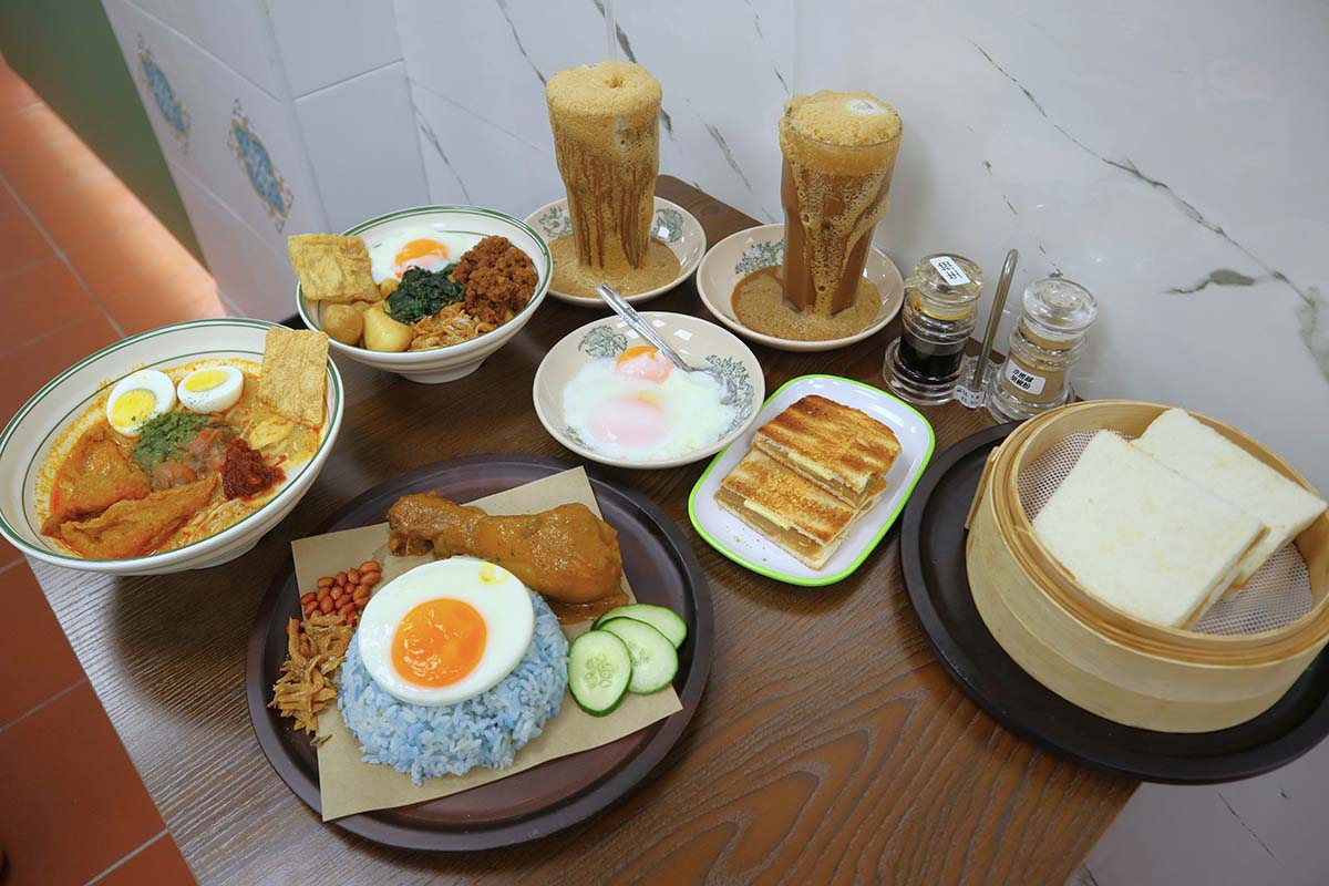 nanyang style cafes - dongsheng cafe food