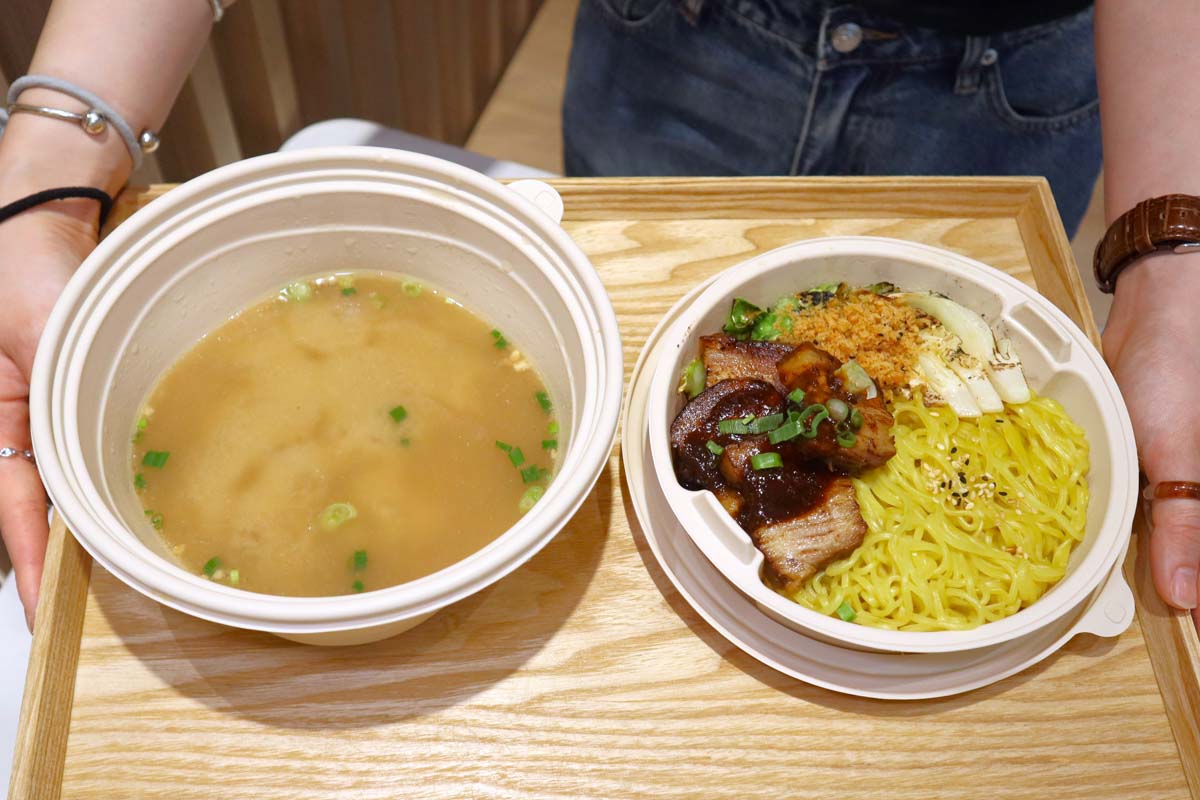 broth bowl - pork miso tonkotsu set