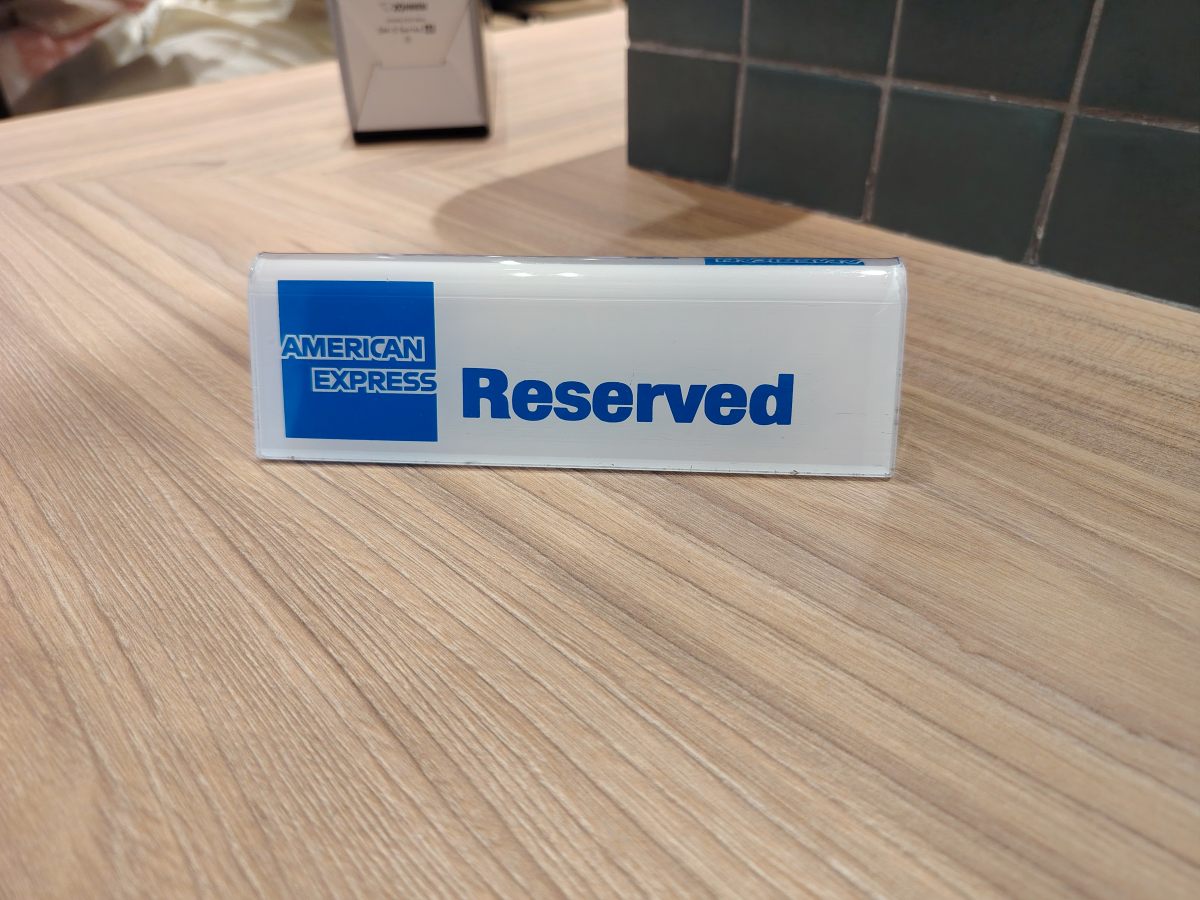 NamNam Takashimaya - reserved sign