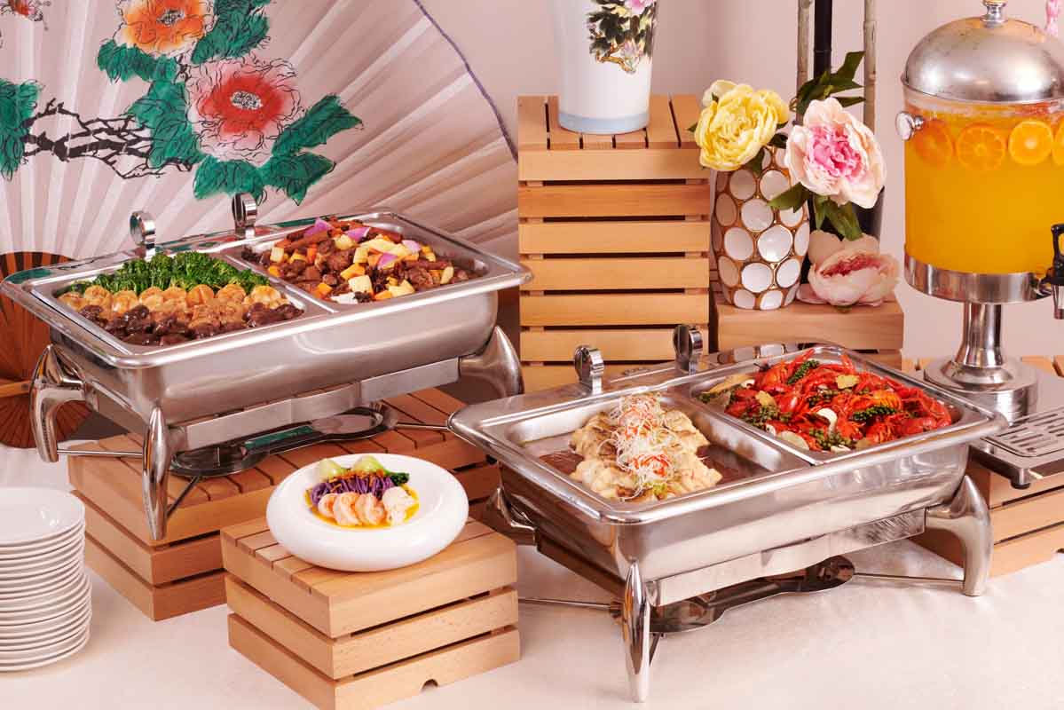 rasel cateing setup