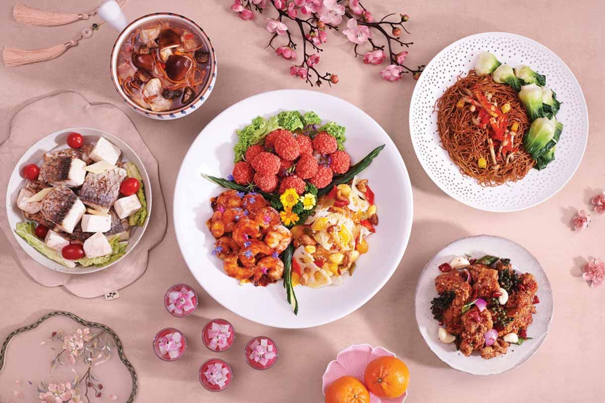 Chinese New Year Catering - rasel catering lineup