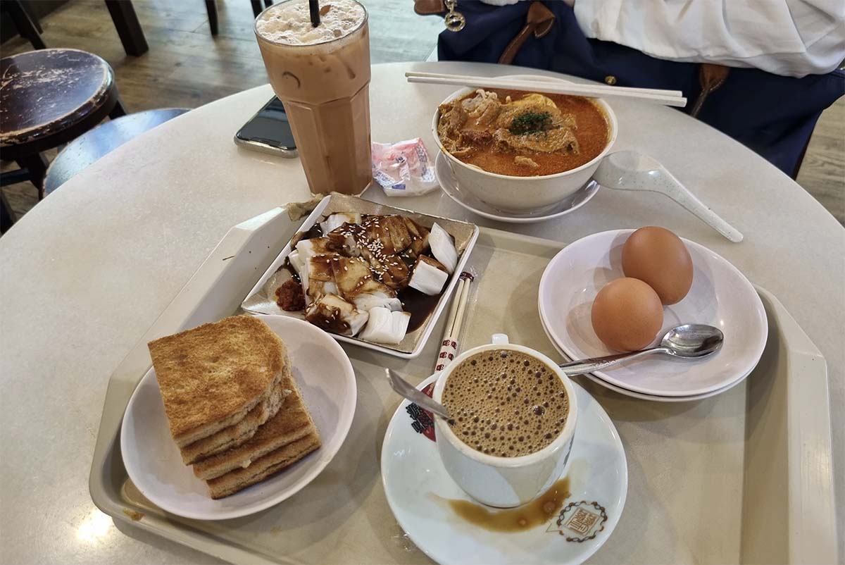 nanyang style cafes - good morning nanyang food