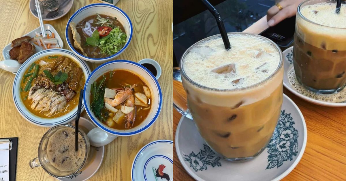nanyang style cafes - ipoh station food