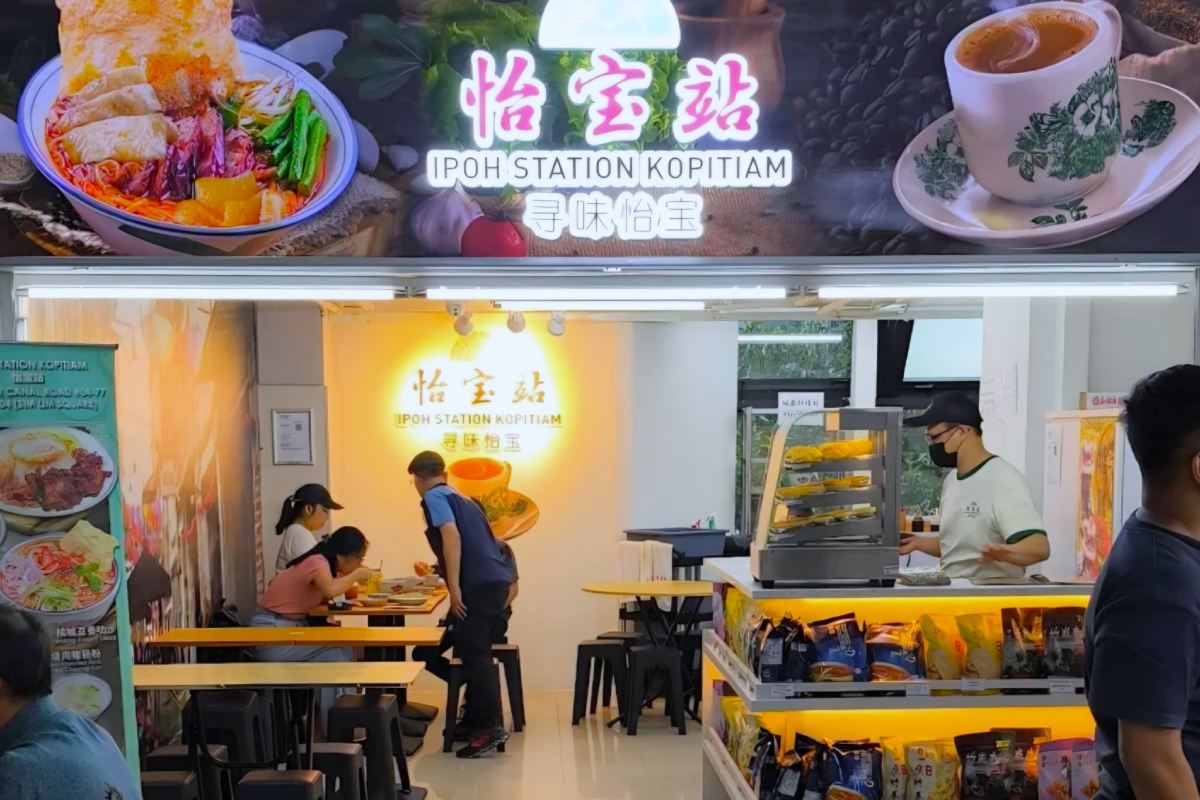nanyang style cafes - ipoh station