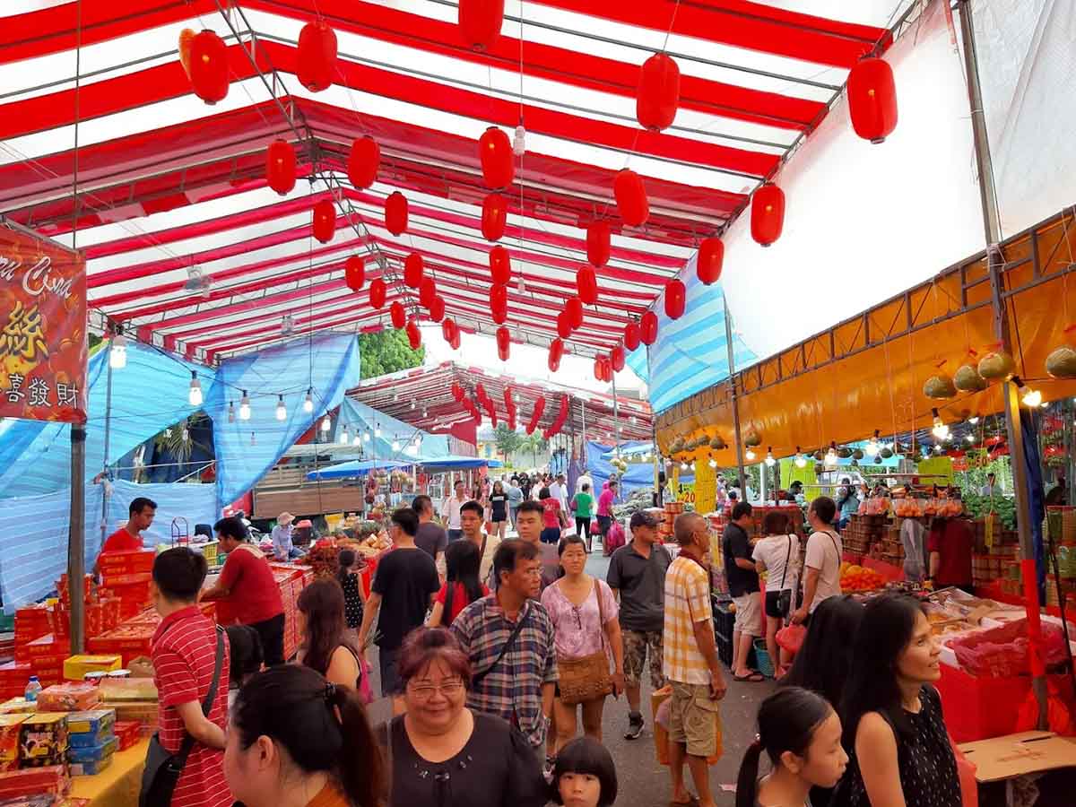 Johor Jaya - CNY Bazaar