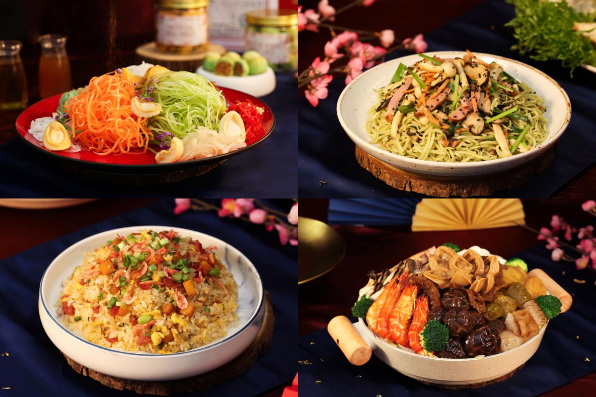 Chinese New Year Catering - manna pot dishes