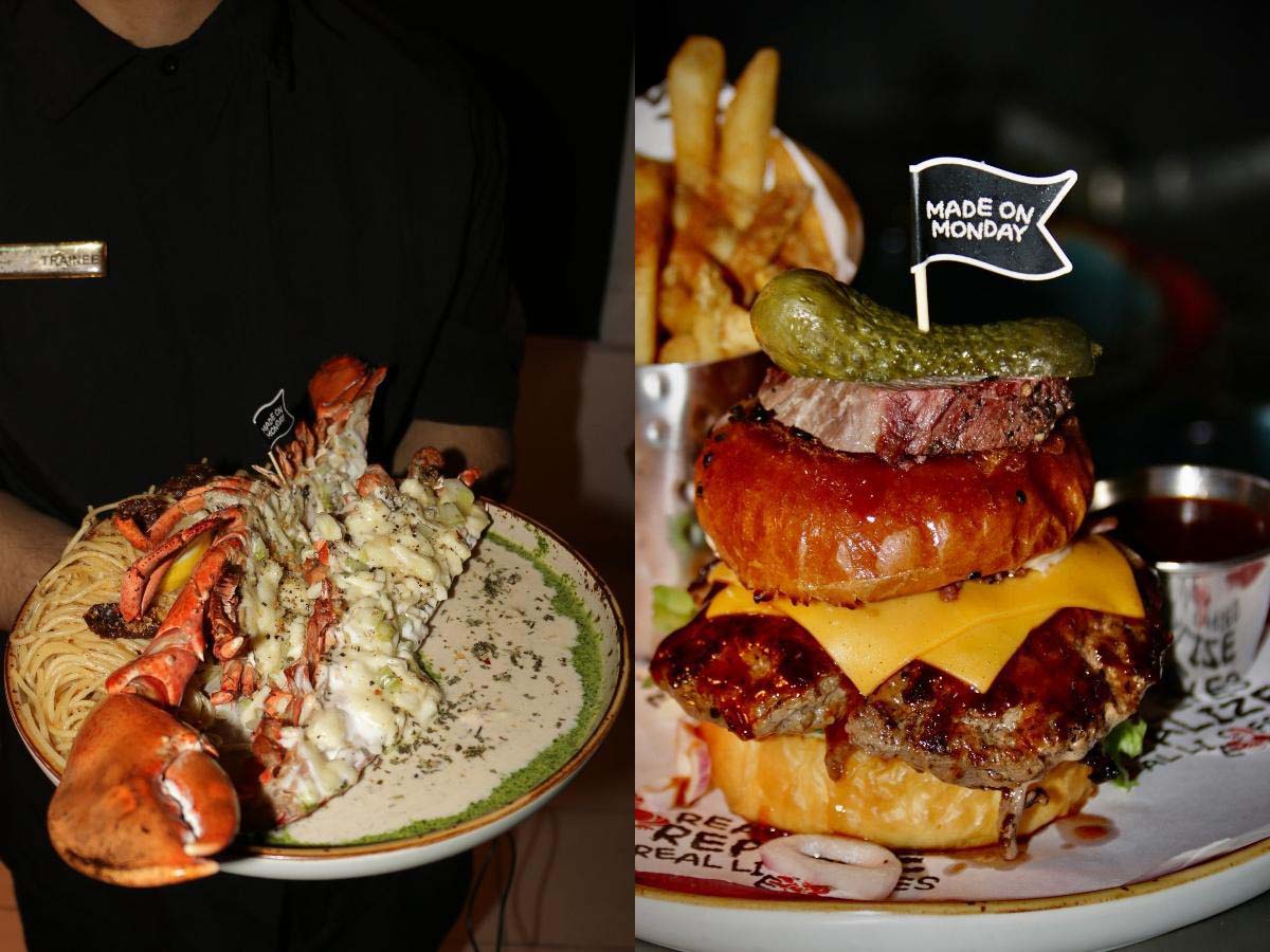 Made on Monday - Aglio & burger