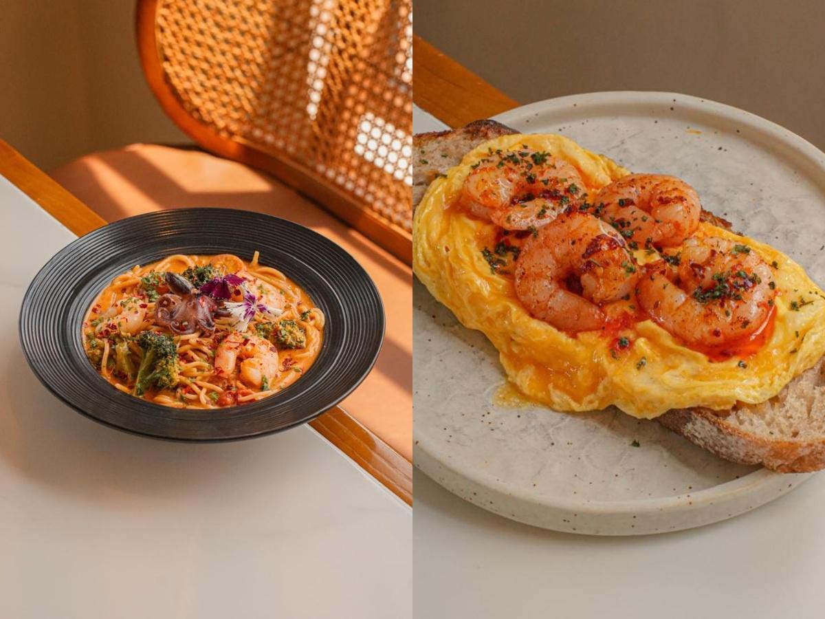 Nimmies Pastry Cafe - Tomyam pasta & toast