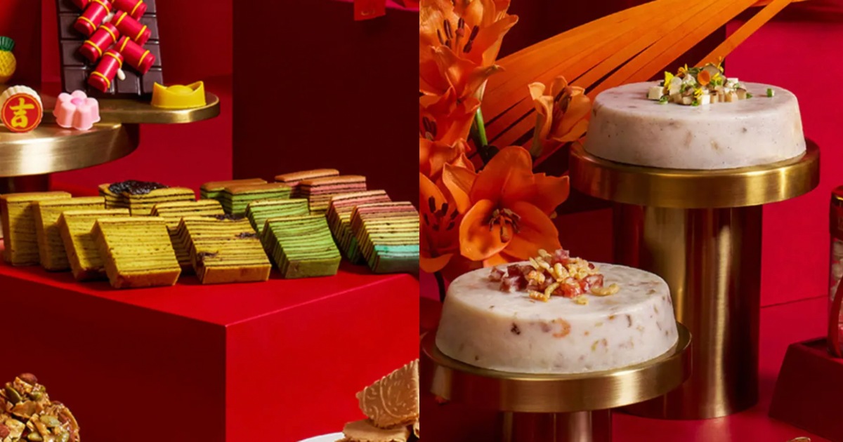 panpac - kueh lapis and turnip cake