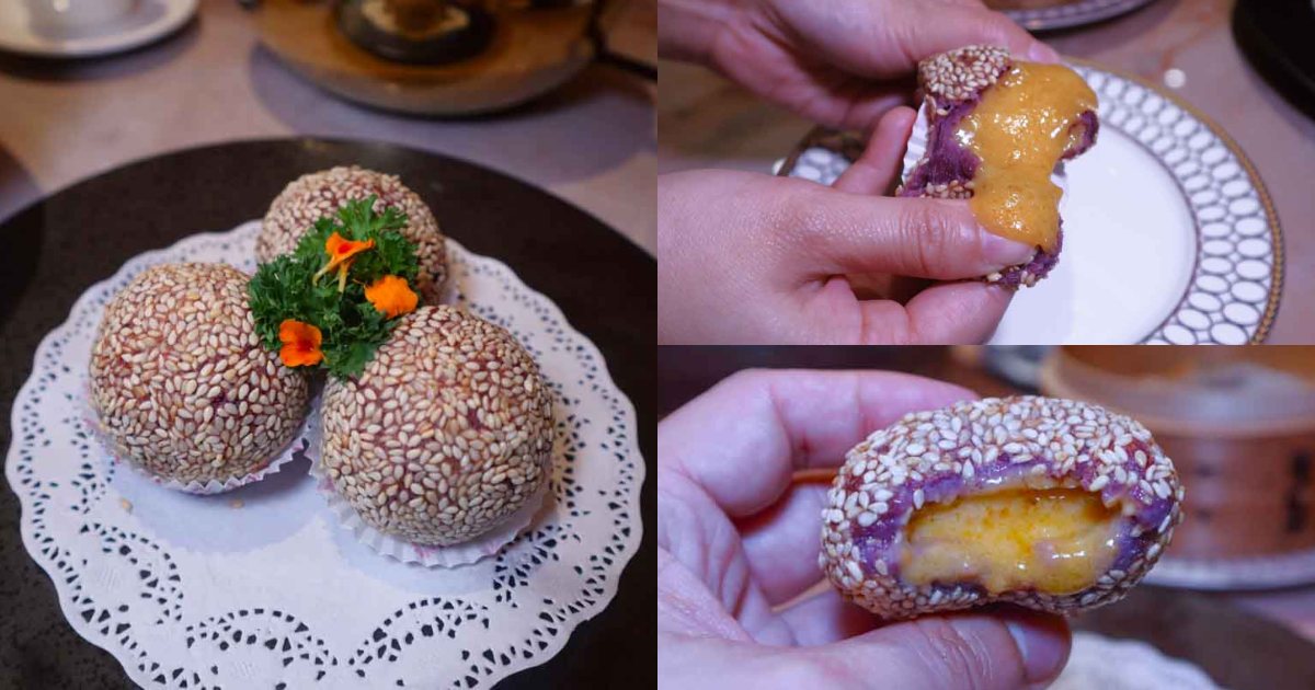 fu yuan teochew greenwood - sesame ball