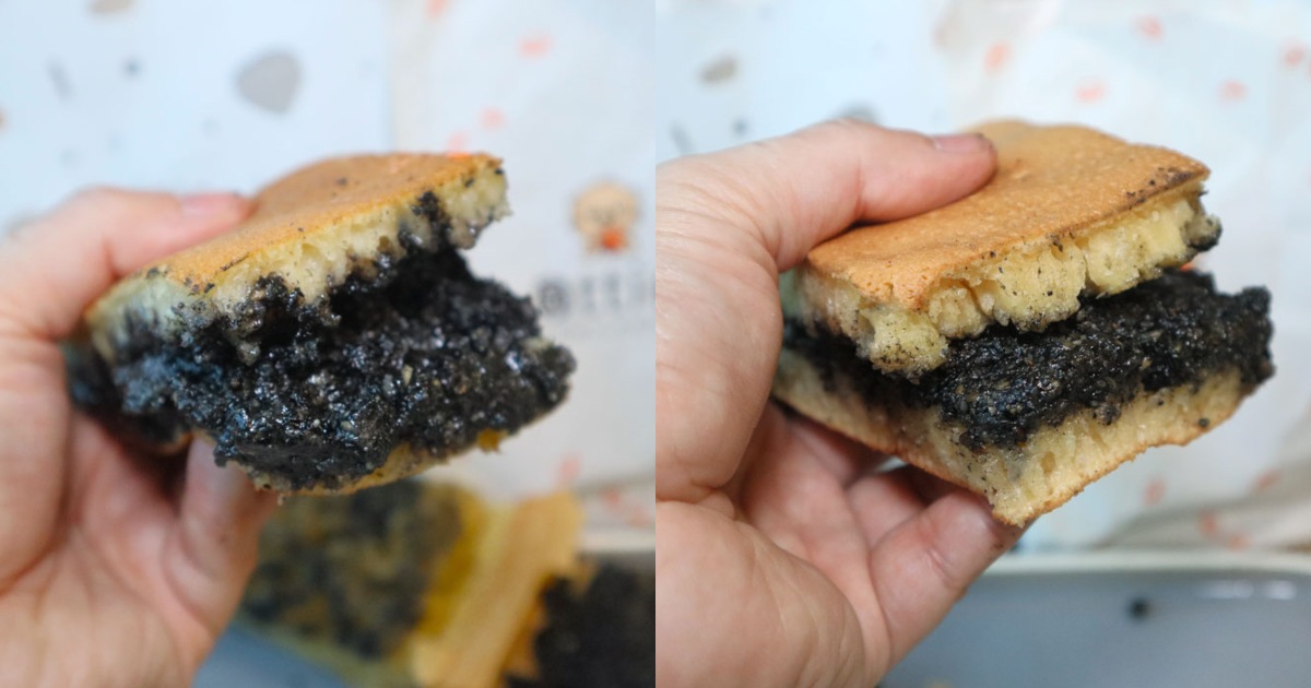 min jiang kueh showdown - black sesame closeup