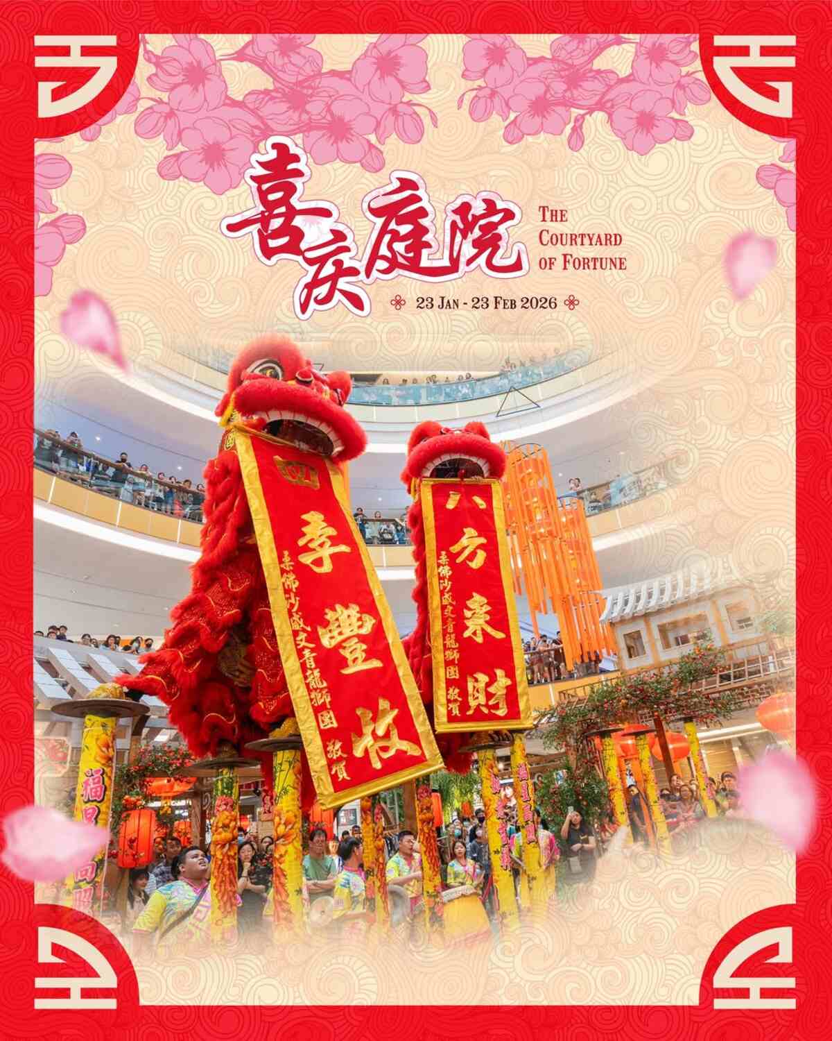 Mid Valley Southkey - CNY 2026 Centre court