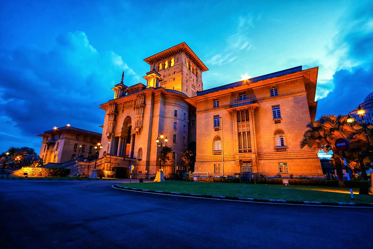 Sultan Ibrahim Building - Frontview