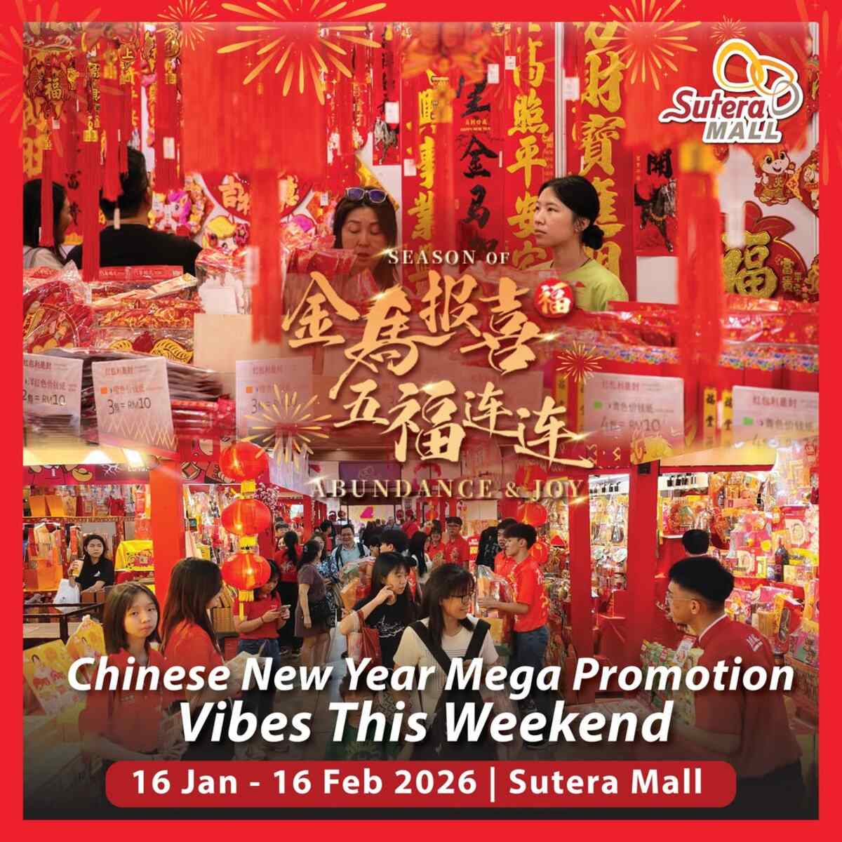 Sutera Mall - CNY 2026
