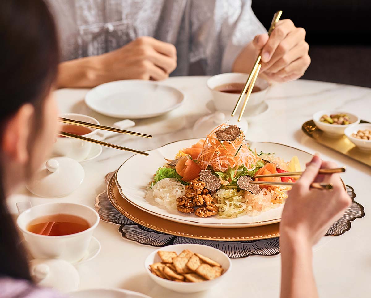 Yun House - Truffle yee sang