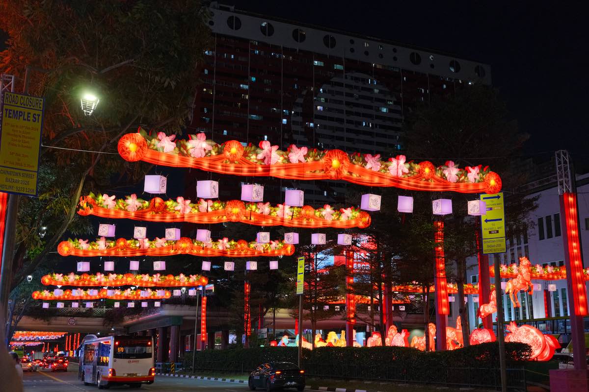 Chinatown Street Light-up 2026 - lanterns