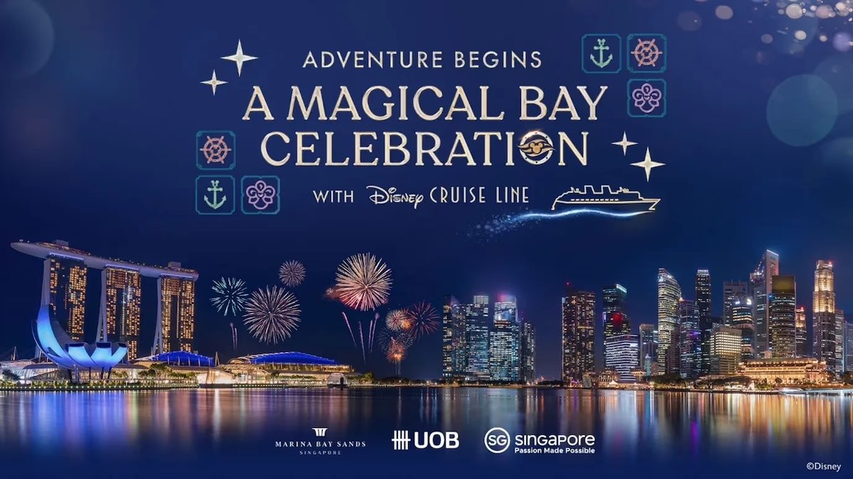 Disney Cruise Line fireworks - A Magical Bay Celebration