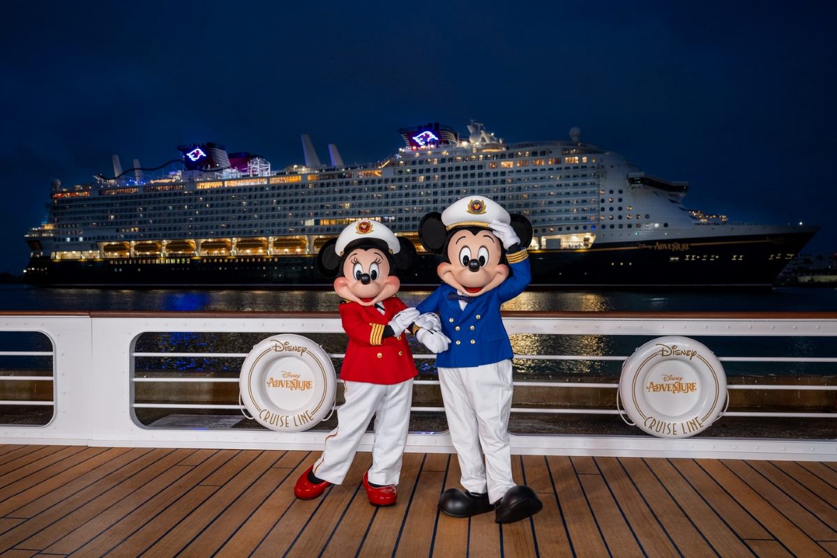 Disney Cruise Line fireworks - Disney Adventure
