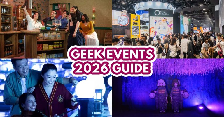 Geek events Singapore 2026 - featured image