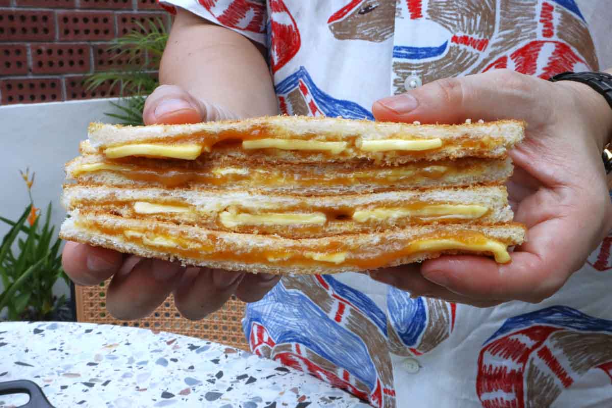 WonderLicious Kopi - kaya toast