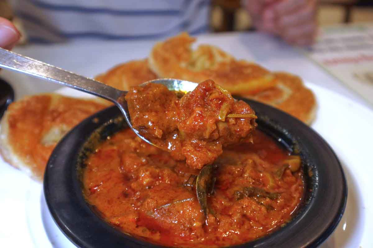 best-rated prata - mutton curry