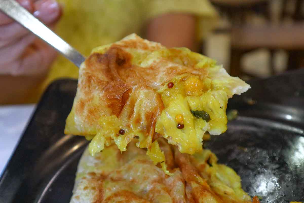 best-rated prata - masala prata