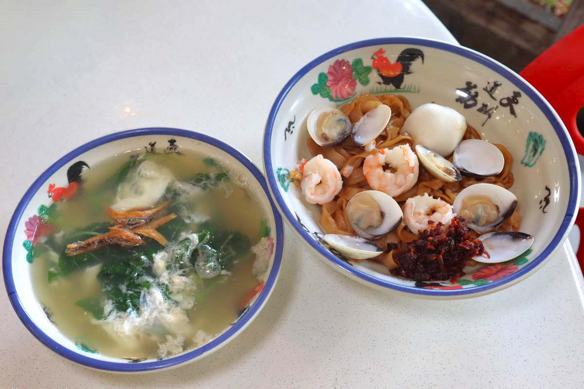 lao wang ban mian - chilli seafood ban mian