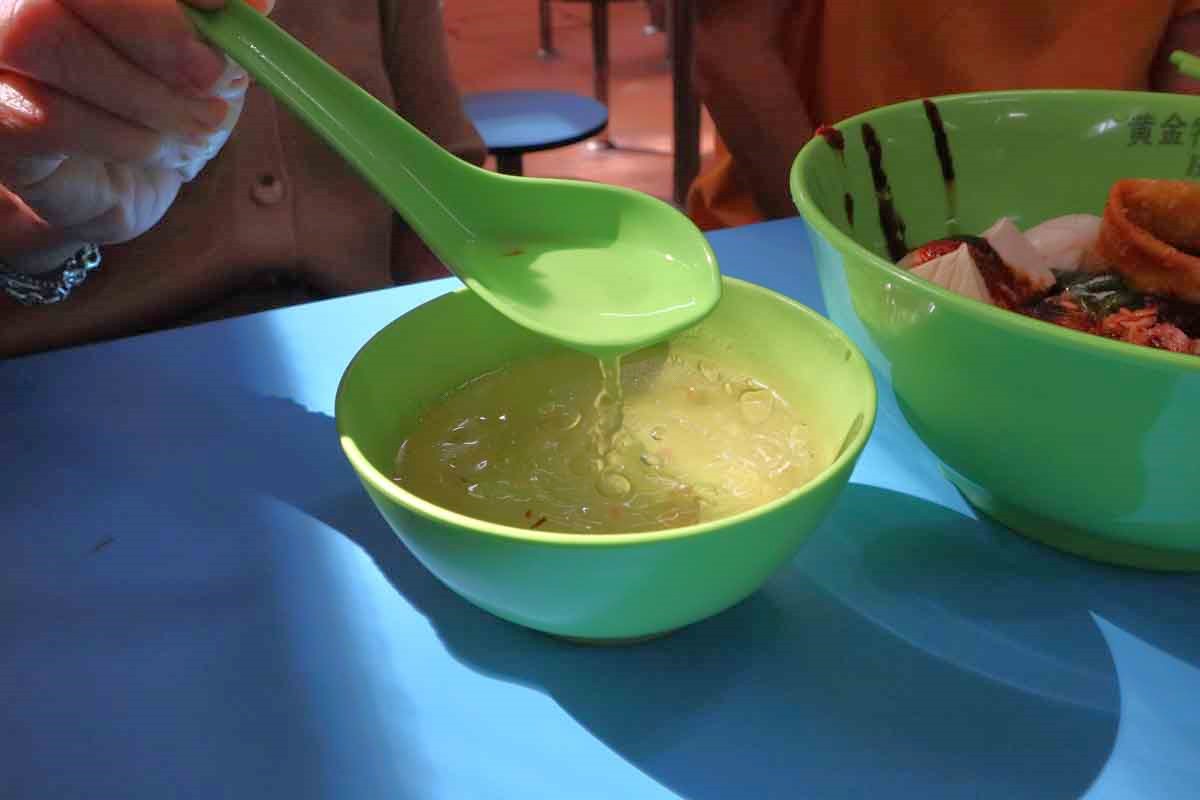 veteran vs newbie YTF - clear soup closeup