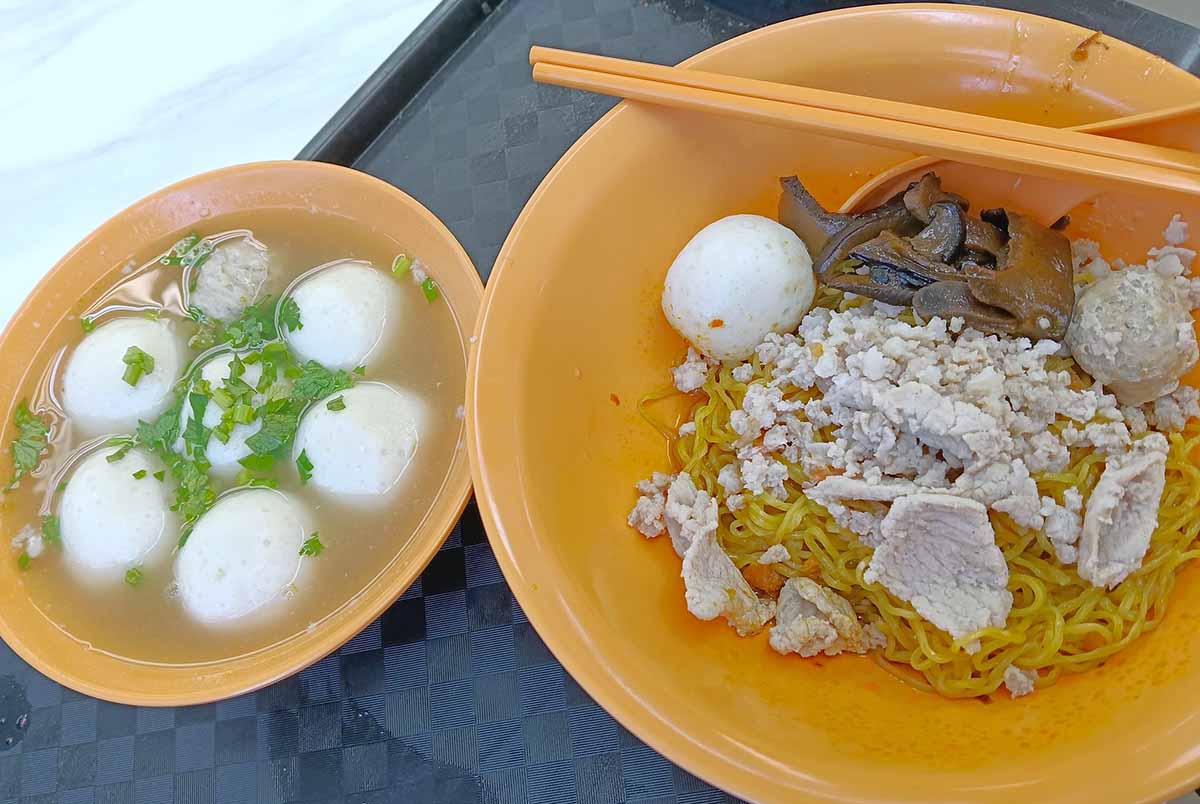 BK bedok - ah lim noodles