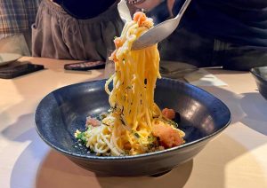 sio pasta opening - The Best Mentaiko Pasta