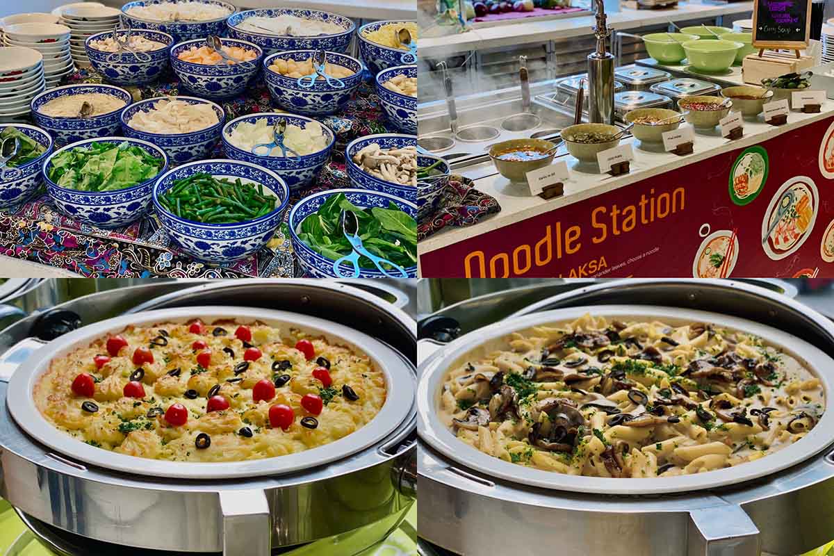 Aloft KL Sentral - Noodle station & Western dishes
