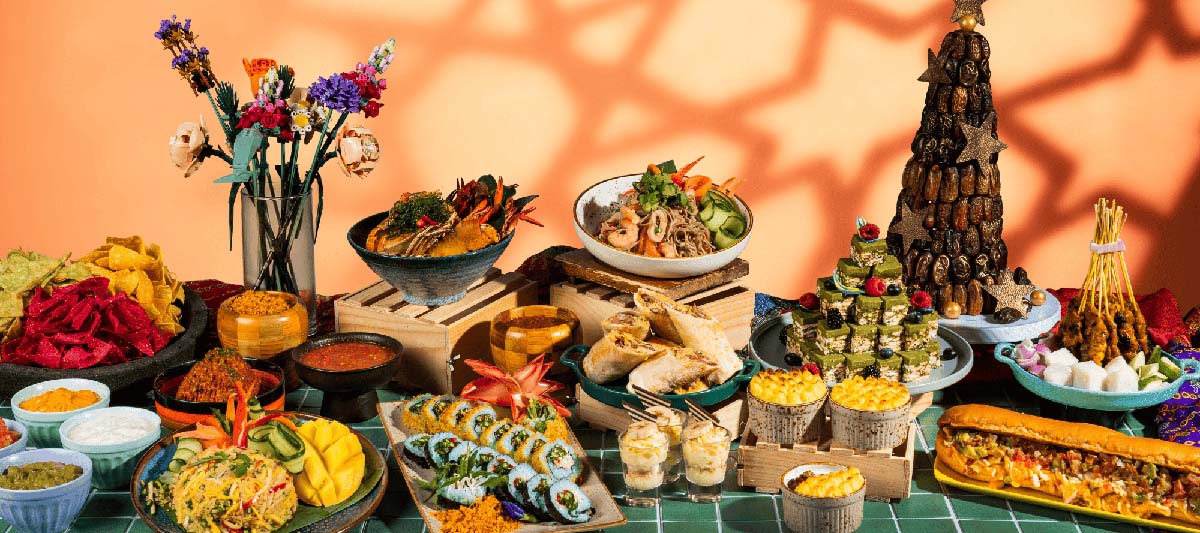 Aloft KL Sentral - Buffet spread