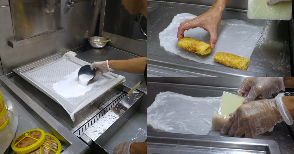 five star bukit merah - chee cheong fun making