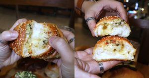 shio and sato closure - image of garlic herb cheese shio pan