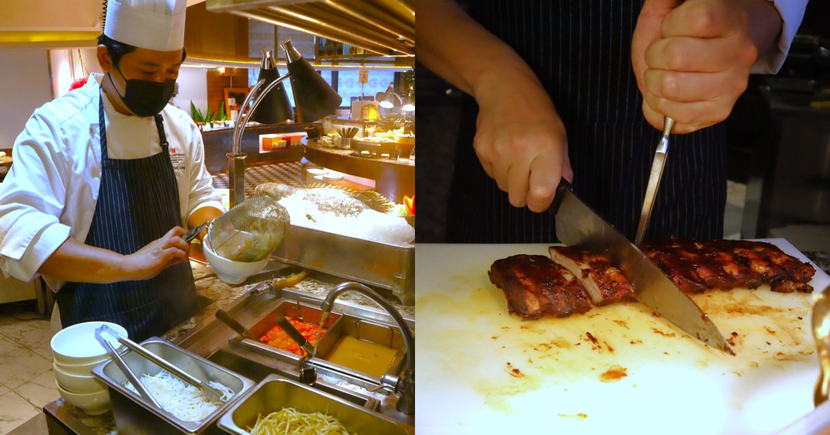 how to choose buffet - live station