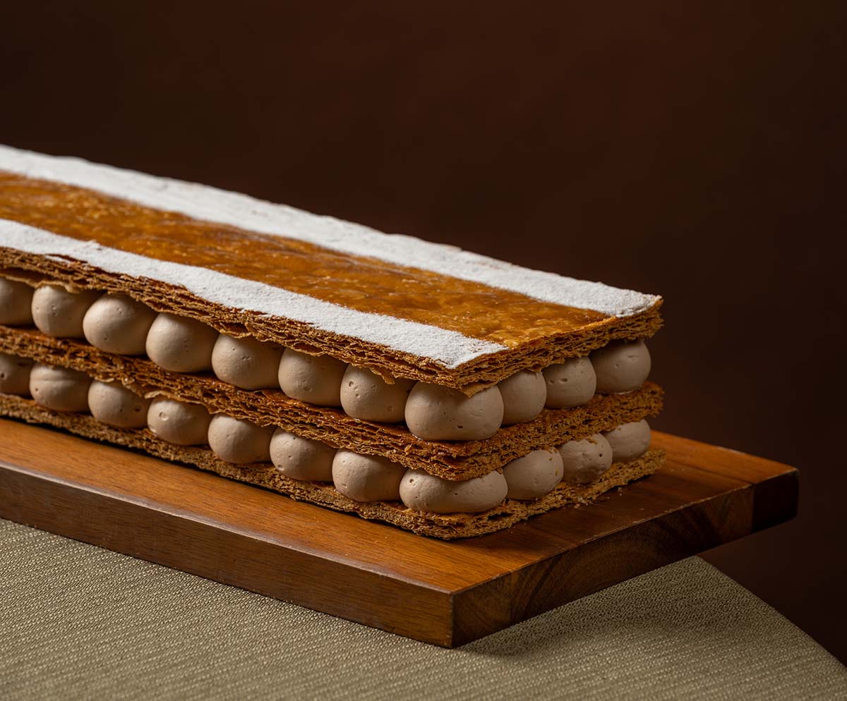 Park Hyatt KL - Teh Tarik Mille Feuille