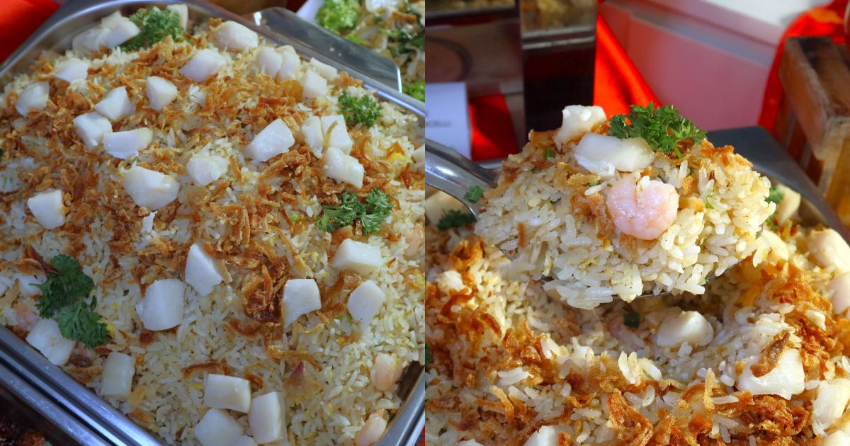 gourmetz CNY - scallop prawn fried rice