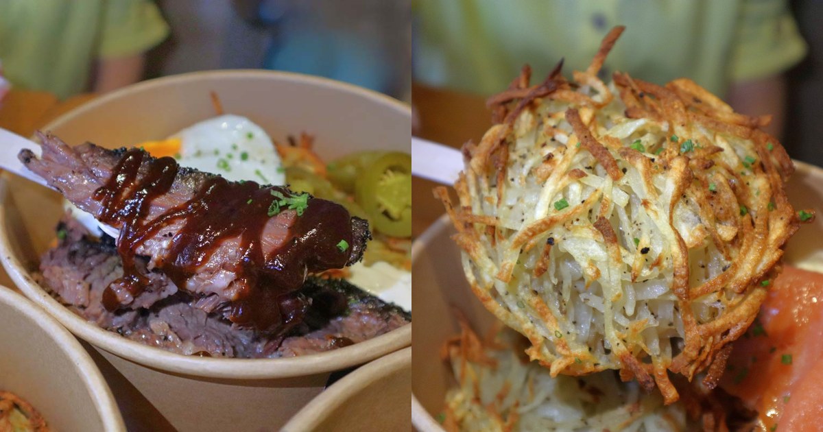 ramadan 2026 - Rostii wagyu and rosti closeup
