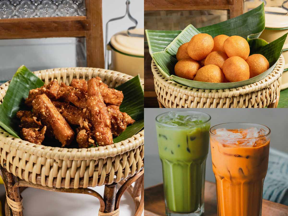 Talad Thai Banana - Sweet potato & Thai drinks