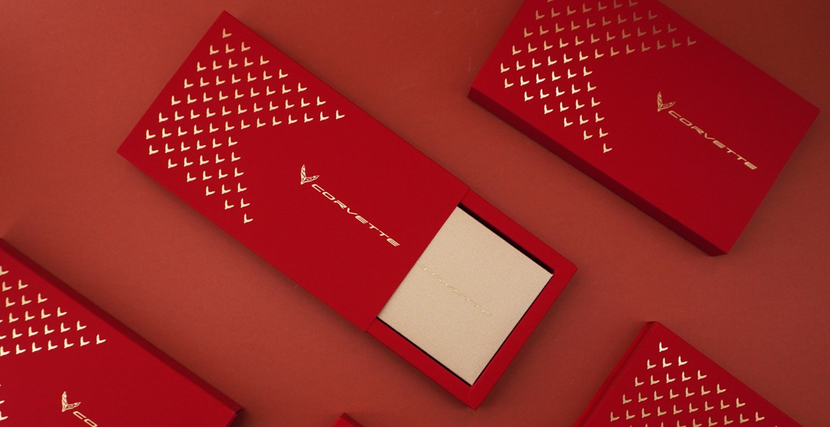custom CNY red packet – weio, Corvette