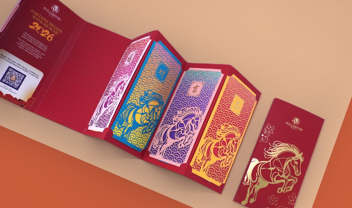 custom CNY red packet – weio, Fullerton