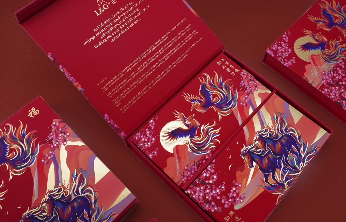 custom CNY red packet – weio, L&G