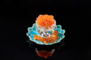 haku sushi promotions - image of Ikura Kobore dish