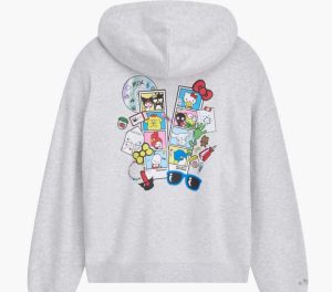 Converse x Hello Kitty Collaboration - Converse Hoodie Back