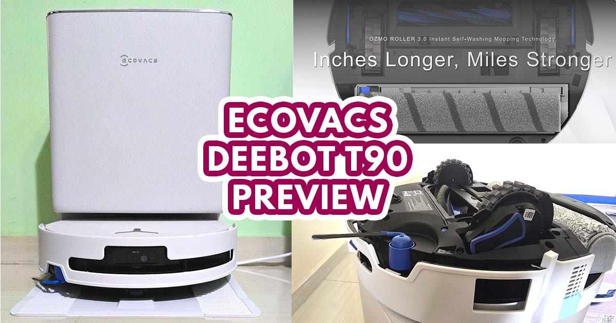 ECOVACS DEEBOT T90 review - Featured Image