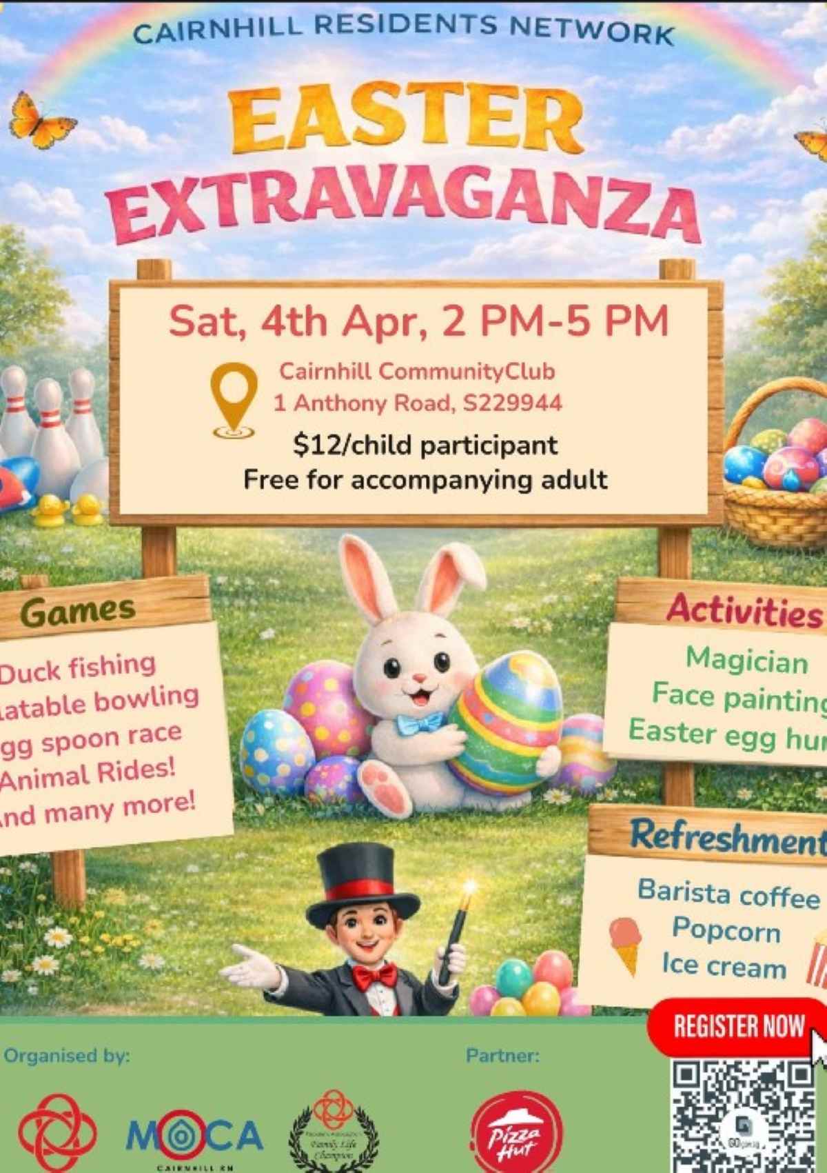 Easter 2026 - Cairnhill CC Easter Extravaganza